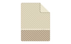 Decke bugatti , beige/braun, 150 x 200 cm
