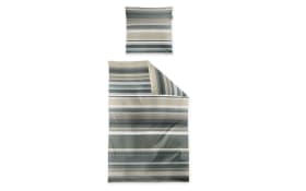 Bettwäsche Wave, salbei, 135 x 200 cm