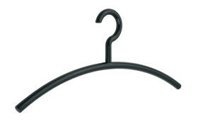 Kleiderbügel Caldo, schwarz 