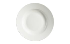 Teller tief Bone China in weiß, 23 cm