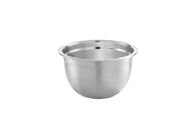 Salatschüssel in silber, 18 cm