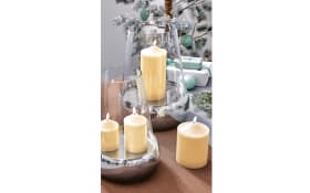 LED Kerze in creme, 20 cm