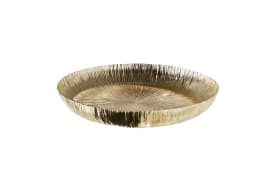 Deko Tablett in gold, 42 cm