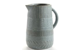 Vase Übertopf hellblau, 27 cm