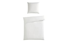 Bettwäsche Musselin, silber, 155 x 220 cm