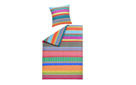 Flanell-Bettwäsche Felice, bunt, 135 x 200 cm