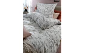 Bettwäsche Matilda Satin, beige, 135 x 200 cm