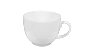 Kaffeetasse Rondo Liane in weiß, 0,21 l