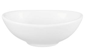 Bowl Modern Life in weiß/oval, 9 cm