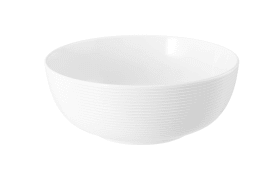 Foodbowl Beat in weiß uni, 20 cm