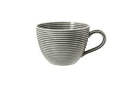 Kaffeeobertasse Beat in perlgrau, 0,26 l