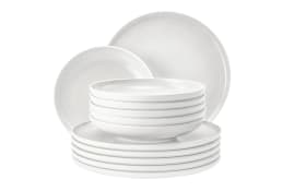 Tafelservice Sento-Home Aura, weiß, 12-teilig