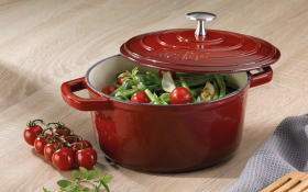 Bräter Calido in rot/rund, 4 l