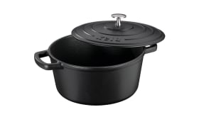 Bräter Calido, schwarz, rund, 3,8 l