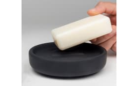 Seifenschale Sana, schwarz, 11,5 cm