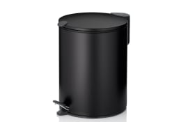 Kosmetikeimer, schwarz matt, 5 Liter