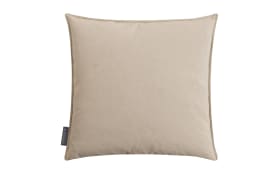 Kissenhülle Bono, anthrazit/beige, 40 x 40 cm