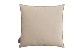 Kissenhülle Bono, türkis/beige, 40 x 40 cm