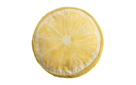 Rundkissen Fruity, gelb, 36 cm