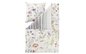 Bettwäsche Mako-Satin Floral in multicolor, 135 x 200 cm