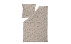 Mako-Interlock-Jersey Bettwäsche-Set, kupfer, 135 x 200 cm