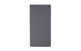 Handtuch Lifestyle Uni aus Baumwolle, basalt, 50 x 100 cm