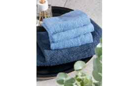 Handtuch Lifestyle Uni aus Baumwolle, basalt, 50 x 100 cm