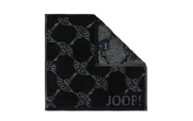 Seifenlappen Classic Cornflower, schwarz, 30 x 30 cm