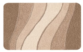 Badteppich Ocean, taupe, 55 x 65 cm