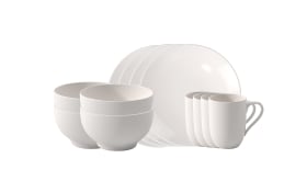 Frühstücksset For Me, weiß, 12-teilig