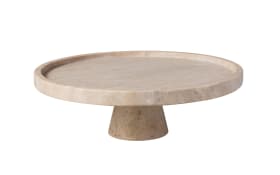 Servierschale Manufacture Travertine, beige, 28 cm
