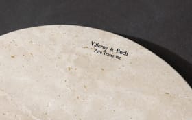 Servierteller Manufacture Travertine, beige, 24,5 cm