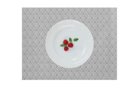 Platzset Match, grau/taupe, 35 x 46 cm