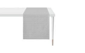 Tischläufer Match, grau/taupe, 46 x 140 cm