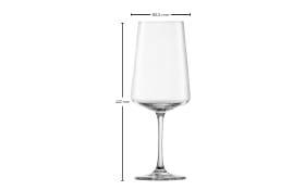 Rotweinglas-Set MioVino, 4-teilig