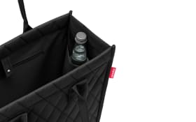 Daily Shopper, rhombus schwarz, 42 x 35 cm
