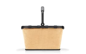 Carrybag, frame raffia black, 22 Liter