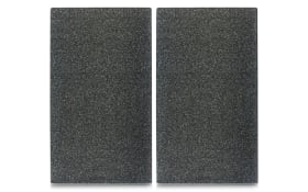 Herdabdeck- /Schneideplatten in Granit-Nachbildung 2er-Set , 30 x 52 cm