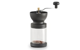 Kaffeemühle in silber, 20 cm