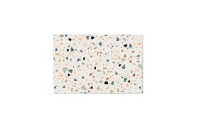 Glasschneideplatte Terrazzo, bunt, 30 x 20 cm