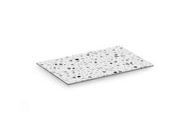 Glasschneideplatte Terrazzo, bunt, 30 x 20 cm