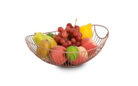 Obstkorb mocca, 33 x 26 cm