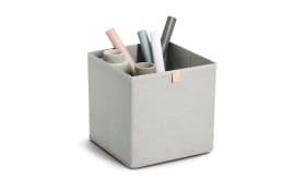 Aufbewahrungsbox Vlies, grau, 32 x 32 cm