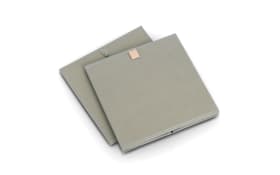 Aufbewahrungsbox Vlies, khaki, 32 x 32 cm