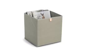 Aufbewahrungsbox Vlies, khaki, 32 x 32 cm