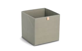 Aufbewahrungsbox Vlies, khaki, 32 x 32 cm