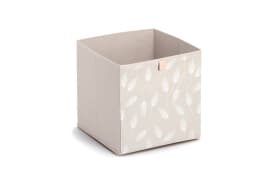 Aufbewahrungsbox Vlies, beige, 32 x 32 cm