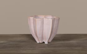 Keramik Vase in pink, 8 cm