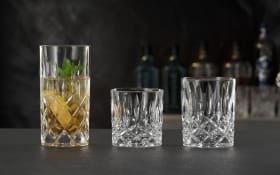 Becher-Set Noblesse aus Kristallglas, 18-teilig