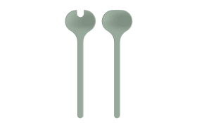 Salatbesteck Silueta, sage, 2-teilig
